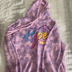 Girls Oversized "Hype House" Hoodie - Size XS
